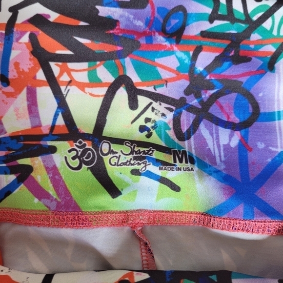 Om Shanti Clothing Graffitti Tights - Picture 10 of 10
